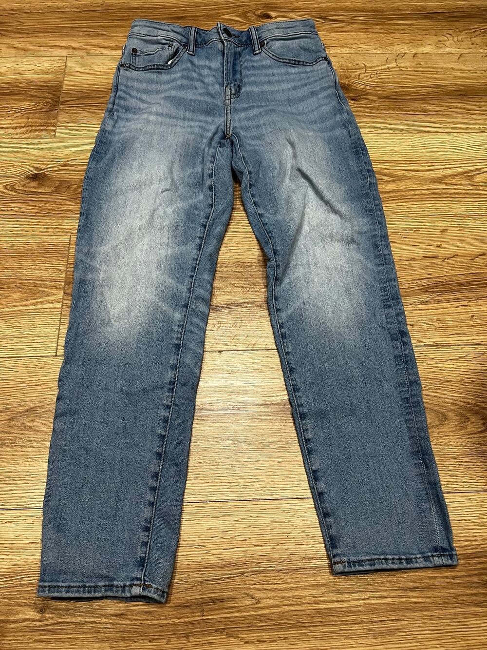 American Eagle Mens Jeans Size 28x30 Light Blue Denim Stretch (A00)